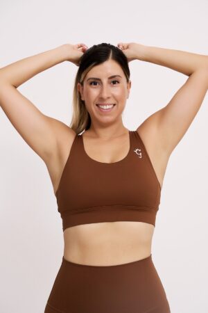 Vathia Brown Τop